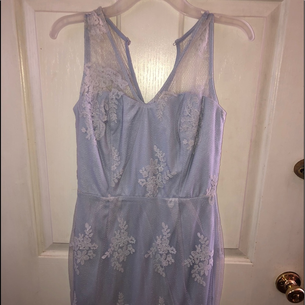 NWT baby blue sleeveless dress